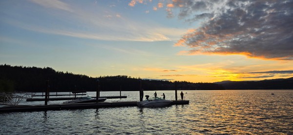 Boat-in Camping on Lake Coeur D’Alene